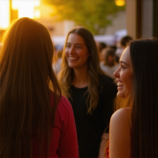 Business owners collaborating at a Fort Worth community event to boost local SEO