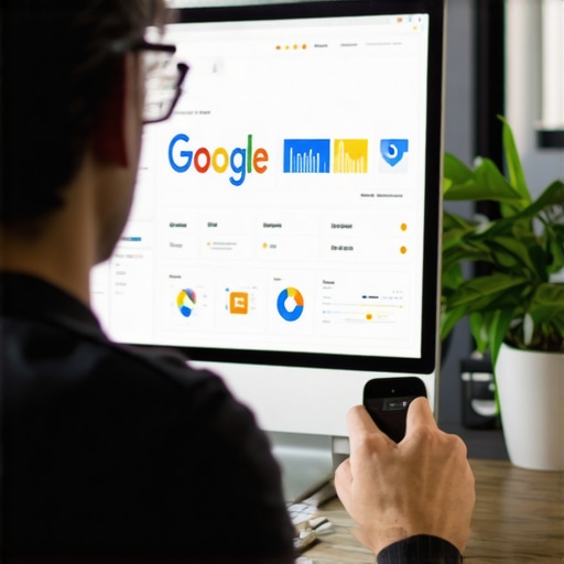 Fort Worth business owner analyzing local SEO data and optimizing GMB profile