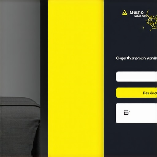 Mobile website showcasing fast loading speed and intuitive navigation for local search optimization.