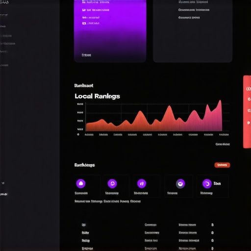 SEO Tools Dashboard for Local Rankings Screenshot displaying local SEO analytics and rankings on various tools.