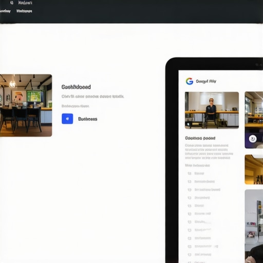 Screenshot of GMB dashboard showing business profile details.