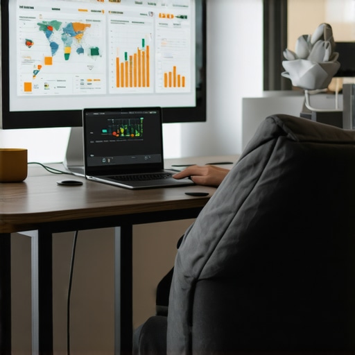 An SEO specialist analyzing local search data and maps for Fort Worth business success.