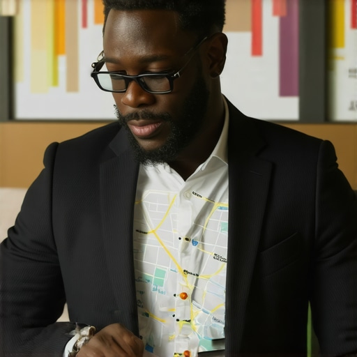 Business owner working on Google My Business optimization in Fort Worth.