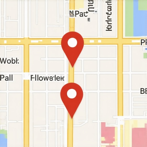 Fort Worth Local Business Map Optimization Map showing Fort Worth neighborhoods with business pins and location markers