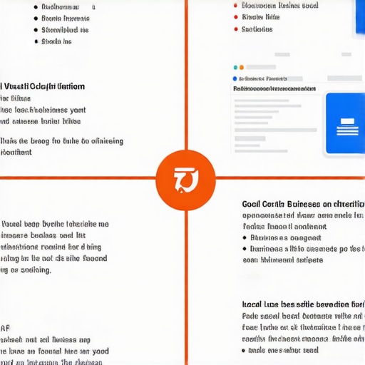 Visual guide illustrating local SEO optimization for Fort Worth small businesses.